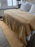 MOOIE DEKEN WOONDEKEN RADIALUX 2 KLEUREN 100% WOL BED SOFA, Ophalen of Verzenden, Zo goed als nieuw