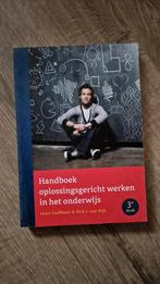 Handboek oplossingsgericht werken in het onderwijs, Boeken, Nieuw, Louis Caufmann; Dick J. van Dijk, Ophalen of Verzenden