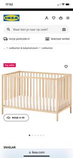 Babybed + Matras, Kinderen en Baby's, Babywiegjes en Ledikanten, Ledikant, Ophalen of Verzenden, Zo goed als nieuw