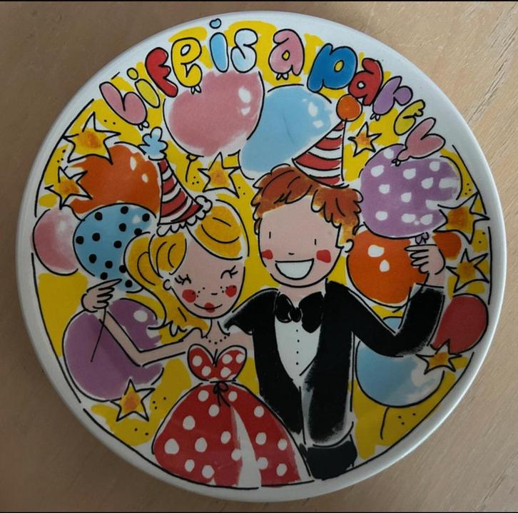 Blond Amsterdam gebaksbord, Huis en Inrichting, Keuken | Servies, Zo goed als nieuw, Blond Amsterdam, Aardewerk, Ophalen of Verzenden