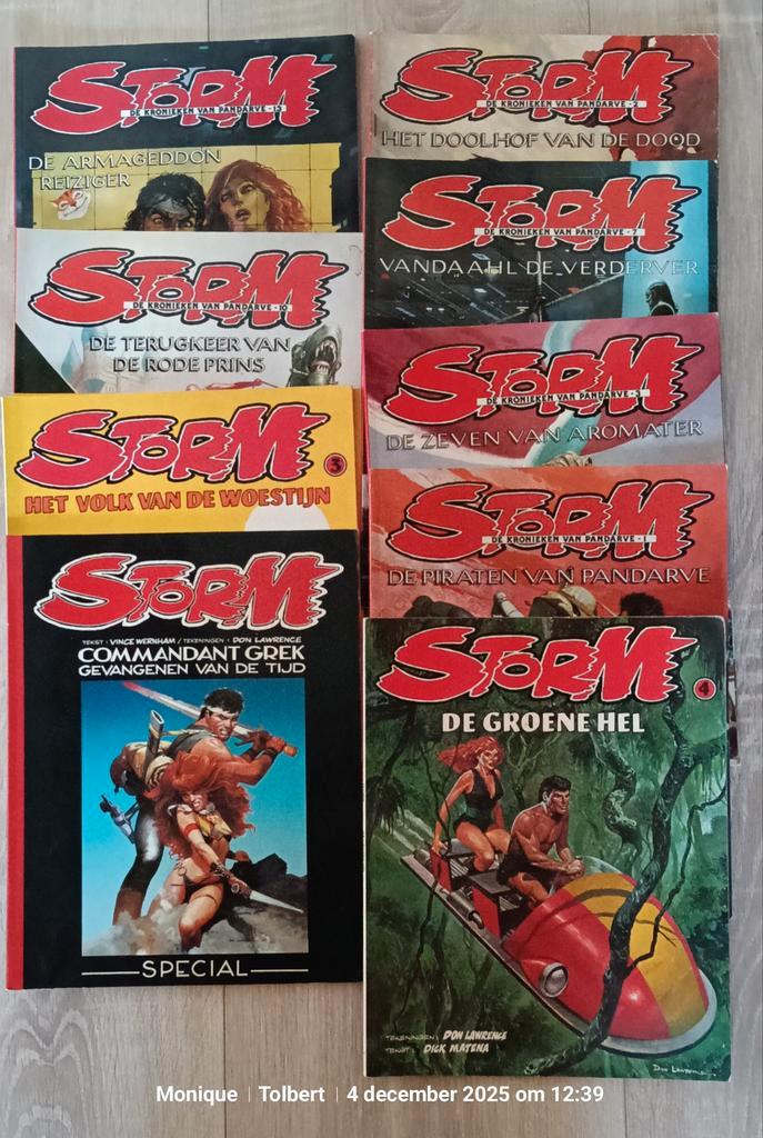 Storm Comics Collectie, Boeken, Stripboeken, Gelezen, Ophalen of Verzenden