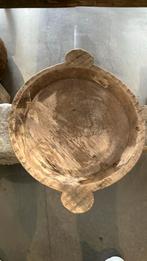 Houten platte schalen, Ophalen of Verzenden, Rond, Hout