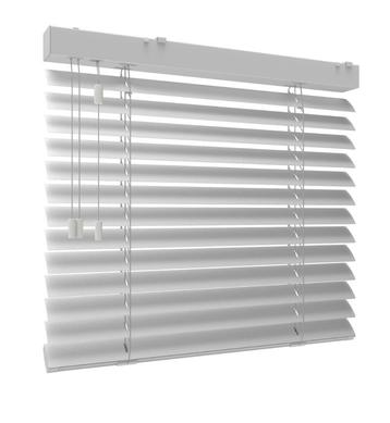 3 Aluminium jaloezieën recht raam 5201 wit 50mm beschikbaar voor biedingen