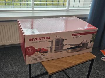 Inventum Pannenset Nieuw - IPS437RVS beschikbaar voor biedingen