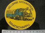 sticker veluwse stoomtrein maatschappij logo trein, Verzamelen, Verzenden, Zo goed als nieuw, Bedrijf of Vereniging