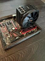 MSI MPG Z390 Gaming Plus + processor, koeler, ram, Computers en Software, Moederborden, Ophalen, Gebruikt, DDR4