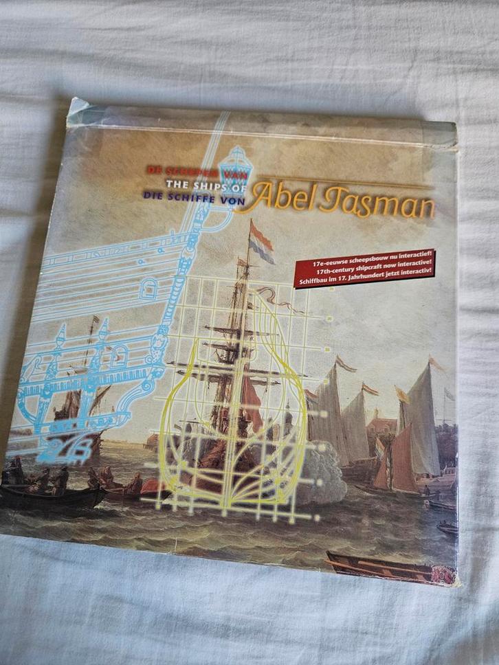 Abel Tasman Schepen - Boek, CD-ROM & Tekeningen, Antiek en Kunst, Antiek | Boeken en Bijbels, Ophalen of Verzenden