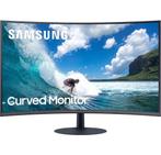 Curved Led Lcd 27 Inch Samsung C27T550FDR HDMI Display Port, Gebruikt, Curved, Ophalen of Verzenden, VGA