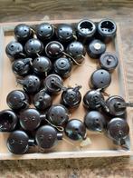 Bakeliet trekschakelaar en enkel stopcontact, Ophalen of Verzenden