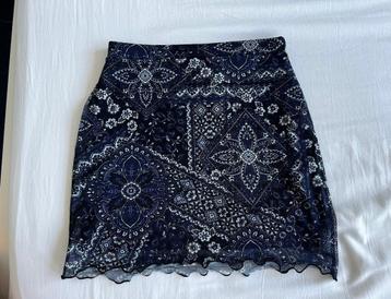 Bandana rokje donker blauw - maat 38/m - daisy street - nieu beschikbaar voor biedingen