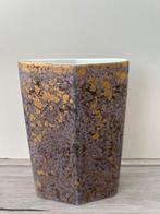 Rosenthal design vaas porselein Goldfreuer 1980's, Rosenthal, Ophalen of Verzenden, Zo goed als nieuw, A