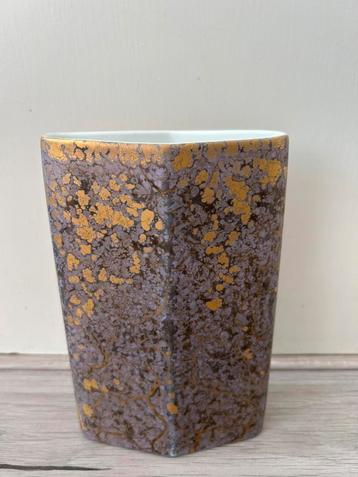 Rosenthal design vaas porselein Goldfreuer 1980's beschikbaar voor biedingen