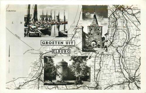 (388-477-009) Elburg, Verzamelen, Ansichtkaarten | Nederland, Gelderland, Verzenden