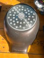 Te koop mooie ovaal Tefal pan kan ook in de oven., Ophalen of Verzenden, Zo goed als nieuw, Gietijzer, Koekenpan of Braadpan