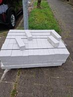Gratis: Nieuwe witte stapelblokken, Tuin en Terras, Bielzen en Borders, Ophalen, 25 cm of meer, Nieuw, Border