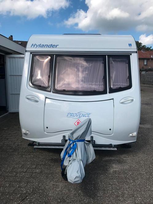 Hylander Provence 380 uit 2001, met moover, tent en luifel, Caravans en Kamperen, Caravans, Particulier, tot en met 2, 750 - 1000 kg