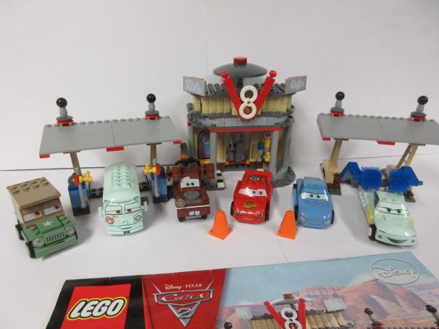 8487 Cars, Disney, Flo's V8 Café., Kinderen en Baby's, Speelgoed | Duplo en Lego, Zo goed als nieuw, Lego, Complete set, Ophalen of Verzenden
