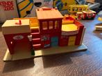 Fisher Price Garage - Vintage Speelgoed, Ophalen of Verzenden, Gebruikt, Complete set