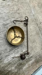 Koperen antieke weegschaal, Antiek en Kunst, Ophalen