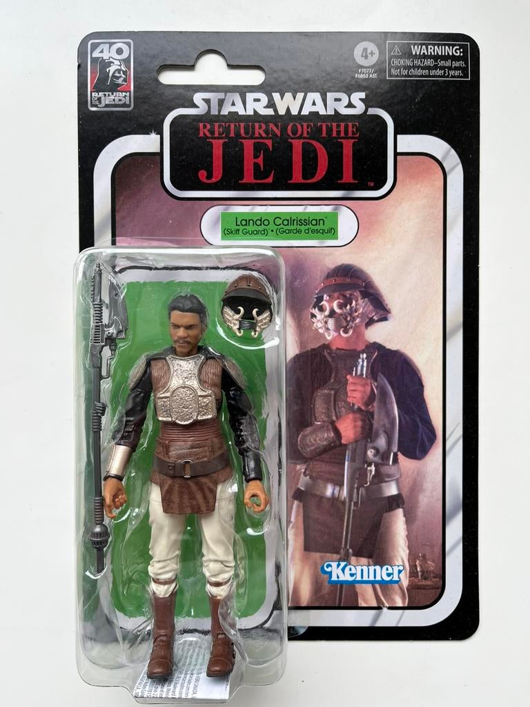 Star Wars The Black Series ROTJ Lando Calrissian 40th Kenner, Verzamelen, Star Wars, Ophalen of Verzenden, Zo goed als nieuw, Actiefiguurtje