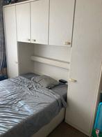 Tweepersoonsbed met kastruimte, Ophalen, Overige materialen, Gebruikt, 200 cm of meer