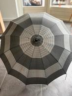 Vintage paraplu zwart wit incl. hoes, Ophalen of Verzenden, Gebruikt, Zwart