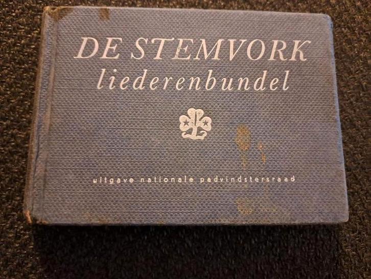 Scouting Liederenbundel De Stemvork - Jaren 60, Verzamelen, Scouting, Gebruikt, Ophalen of Verzenden