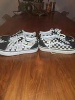 2 paar Vans Old Skool Checkerboard maat 40, Ophalen of Verzenden, Gedragen, Zwart