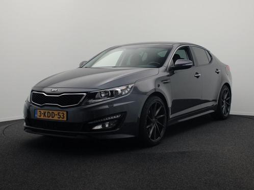 Kia Optima 2.0 CVVT Hybrid Super Pack Leder Navigatie Camera, Auto's, Kia, Bedrijf, Te koop, Optima, ABS, Achteruitrijcamera, Airbags