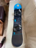 Volkel squad junior 146 snowboard en Flow bindingen, Ophalen of Verzenden, Gebruikt, Board