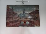 Metalen wanddecoratie Dom Utrecht 80 x 120cm, Huis en Inrichting, Ophalen
