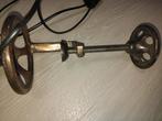 Antieke koperen bureaulamp, Antiek en Kunst, Antiek | Lampen, Ophalen
