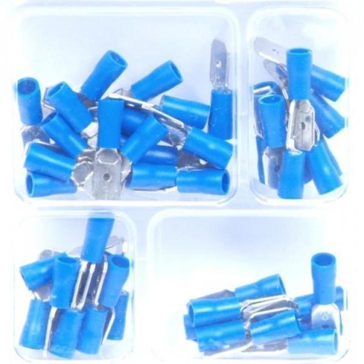 Blauwe kabelschoentjes 50 X Man, Auto diversen, Autogereedschap, Nieuw, Ophalen of Verzenden