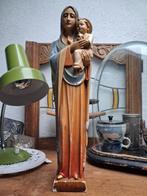 oma's nostalgische oud art deco mariabeeld / 42 cm hoog, Ophalen of Verzenden
