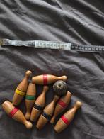 Vintage Kegelspel - Decoratief en Speels!, Antiek en Kunst, Antiek | Speelgoed, Ophalen of Verzenden