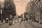 Bodegraven, van Tolstraat met mensen. 3415, Verzamelen, Ansichtkaarten | Nederland, Verzenden, Voor 1920, Gelopen, Zuid-Holland