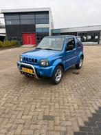 Suzuki Jimny 1.3 Cabrio 4WD 2004 Blauw 4x4, Auto's, Suzuki, 13 km/l, Stof, 40 €/maand, 4 cilinders