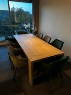 8x Zijlstra Eetkamerstoelen - Grijs & Donkergroen, Huis en Inrichting, Stoelen, Ophalen, Vijf, Zes of meer stoelen