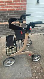 Goede rollator Nitro Drive champagne kleur inklapbaar, Diversen, Rollators, Ophalen, Lichtgewicht, Zo goed als nieuw