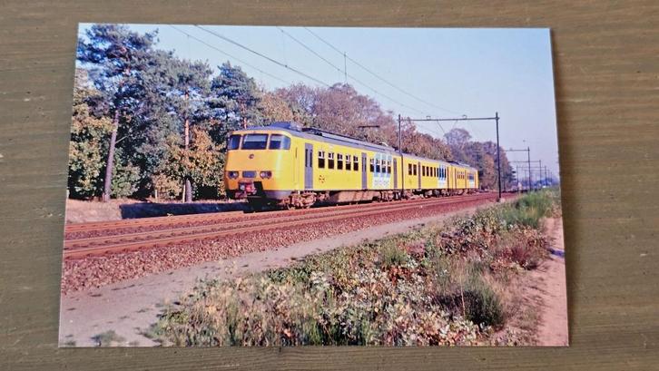 Foto TREIN NS Nederlandse Spoorwegen SGM Sprinter Plan Y, Verzamelen, Spoorwegen en Tramwegen, Gebruikt, Trein, Overige typen