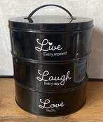 Blik etagère voor bv koekjes, Verzamelen, Blikken, Ophalen of Verzenden, Zo goed als nieuw, Overige