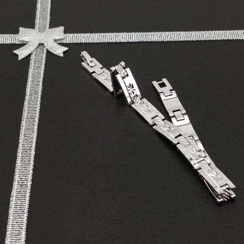 XUPING Armband in Geplateerde Rhodium, Sieraden, Tassen en Uiterlijk, Armbanden, Nieuw, Overige materialen, Zilver, Verzenden