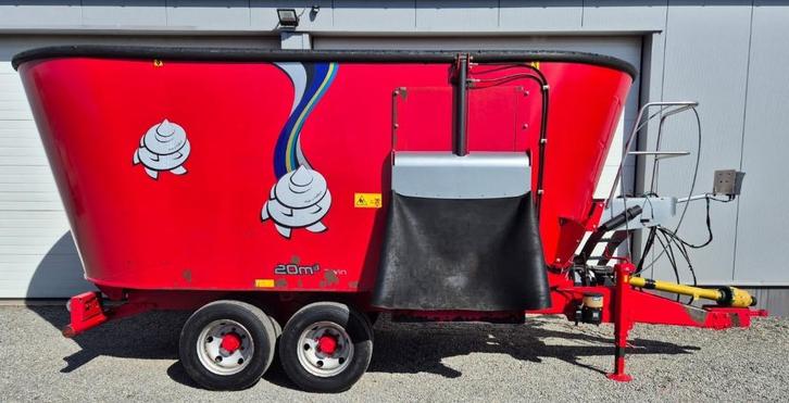 Peecon Twin 20m³ voermengwagen, Zakelijke goederen, Agrarisch | Werktuigen, Voertechniek, Ophalen