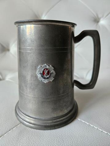 Mok The Royal Scots Pinder Bros English Pewter Sheffield beschikbaar voor biedingen