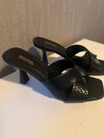 Michael Kors leren/lederen muiltjes met laag hakje maat 36, Michael Kors, Zwart, Sandalen of Muiltjes, Ophalen of Verzenden