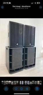 Complete Geluidsset voor Carnaval, Horeca, Bands, Ophalen, Gebruikt, 1000 watt of meer, P.A.