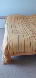 gestreepte sprei 250x250, Huis en Inrichting, Slaapkamer | Beddengoed, Geel, Overige typen, Tweepersoons, Ophalen of Verzenden