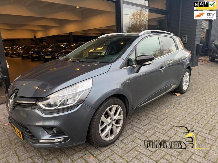 Renault Clio Estate Limited TCe / km 135486 / APK 12-2026, Auto's, Renault, Bedrijf, Te koop, Clio, ABS, Airbags, Airconditioning