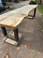 Stoere Boomstamtafel - Uniek en Robuust, Huis en Inrichting, Tafels | Salontafels, Ophalen, Overige materialen, Gebruikt, 50 tot 75 cm