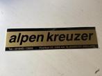 Sticker Alpen Kreuzer vouwwagens, Verzenden, Zo goed als nieuw, Merk